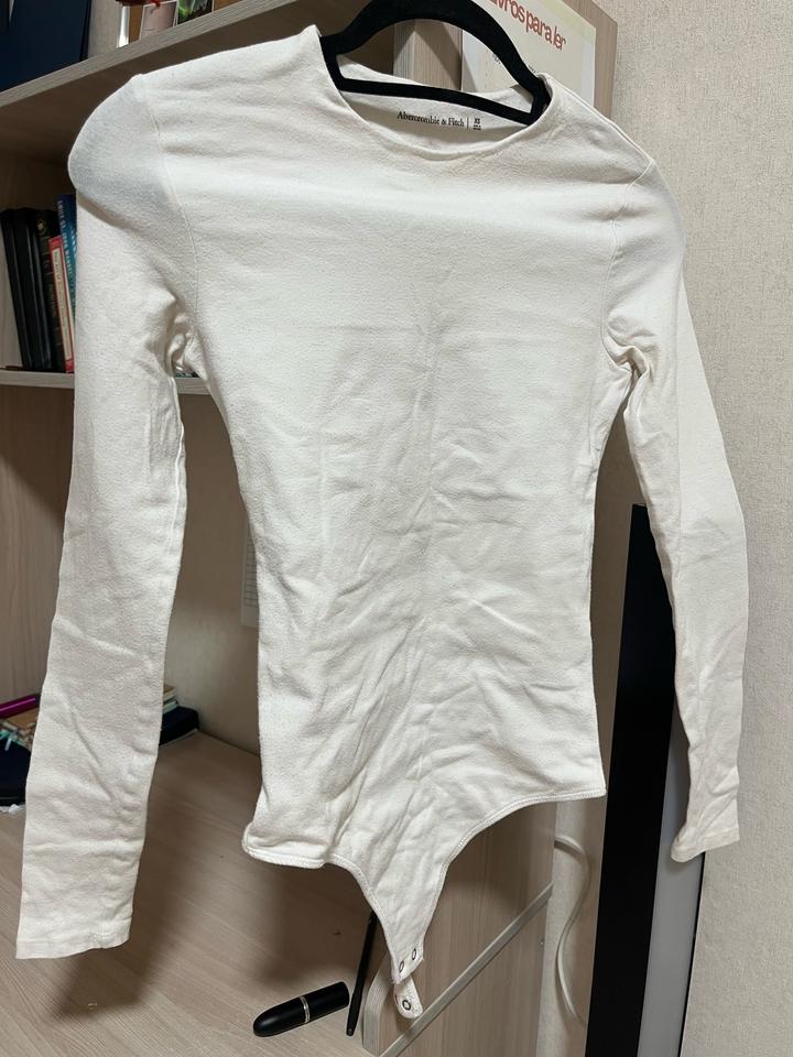 Abercrombie & Fitch Белое боди Abercombie