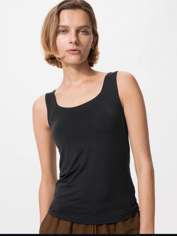 Топ Uniqlo черный