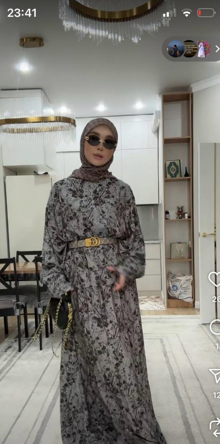 Fashion Платье с цветочным принтом