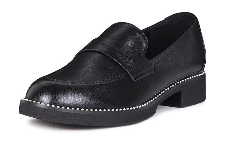 Zara Черные лоферы с декором