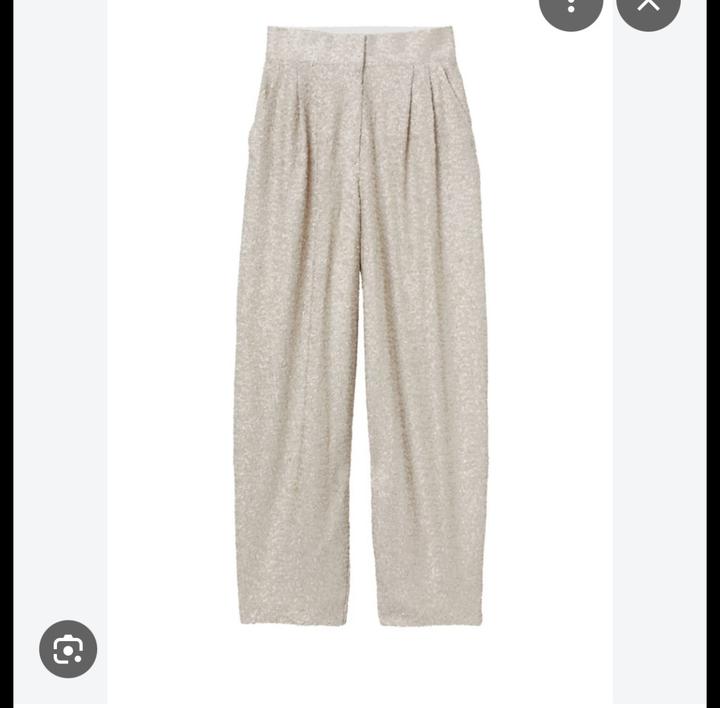 Брюки H&M в пайетках