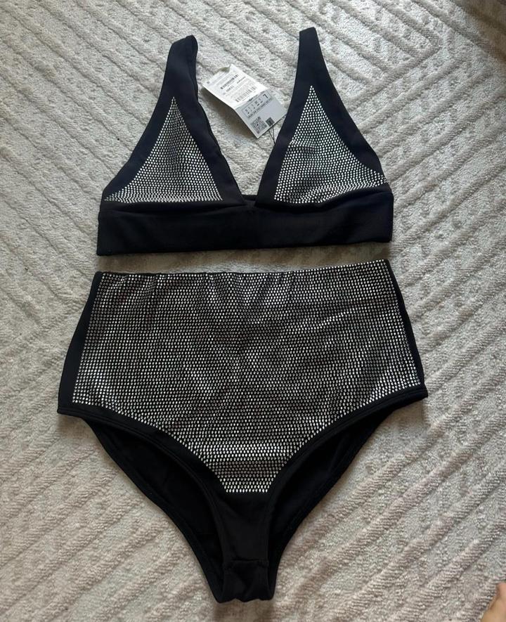 Zara Комплект бикини со стразами