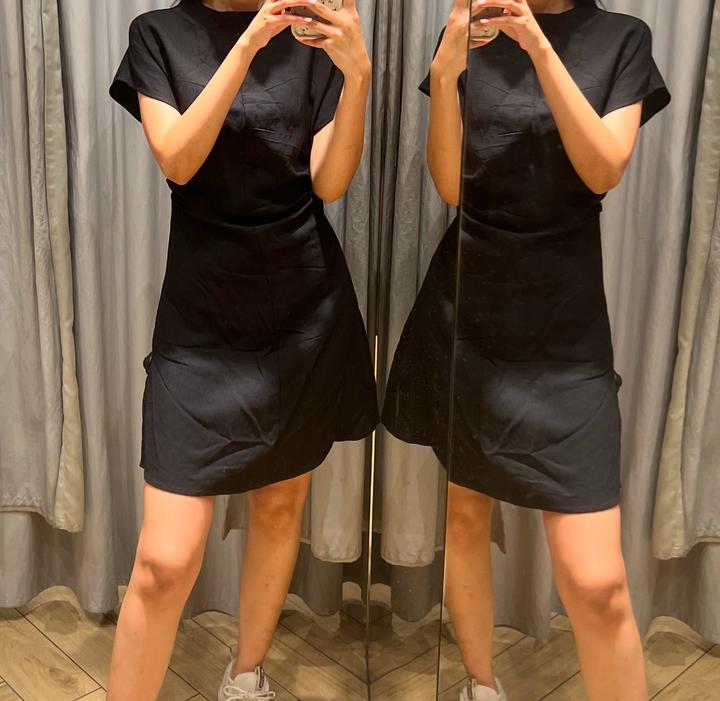 Черное платье H&M