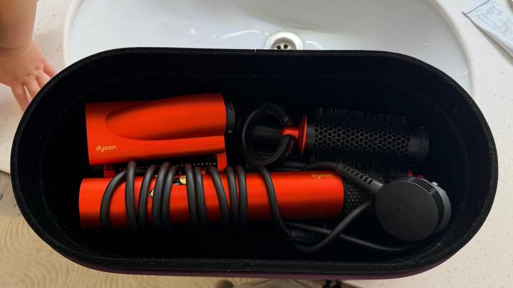 Dyson airwrap topaz orange