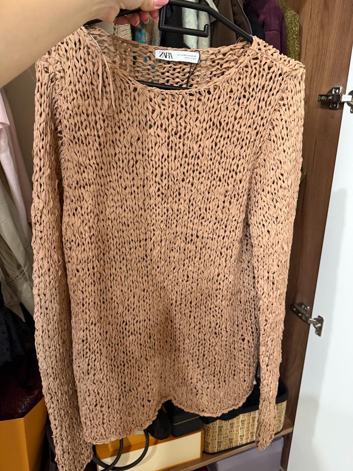 Джемпер Zara сетка