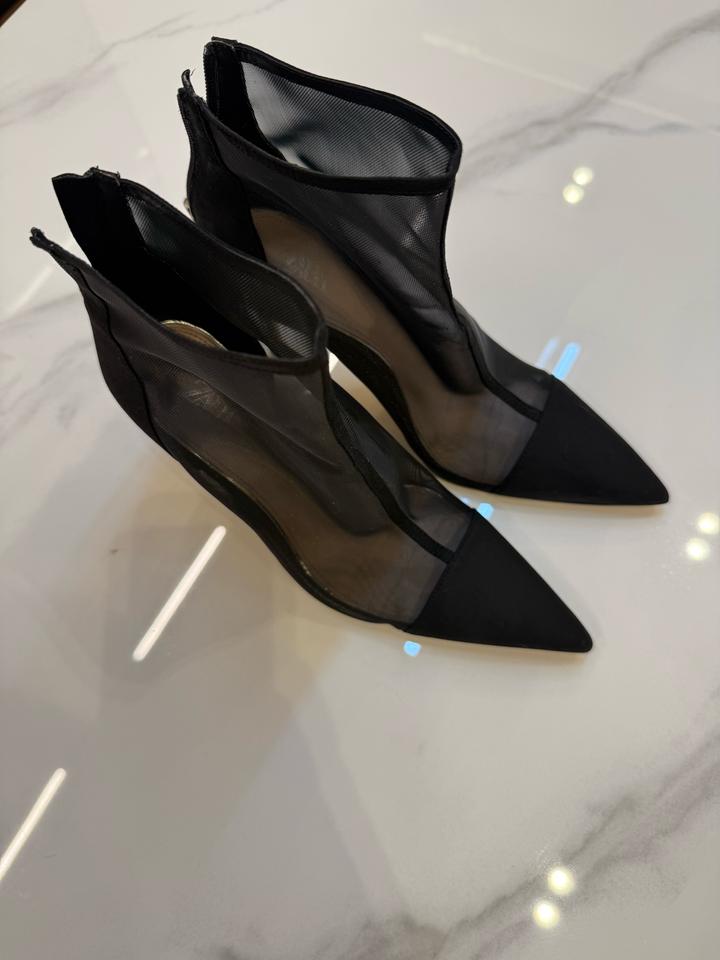 Стильные Ботильоны Zara из сетки 40 размер