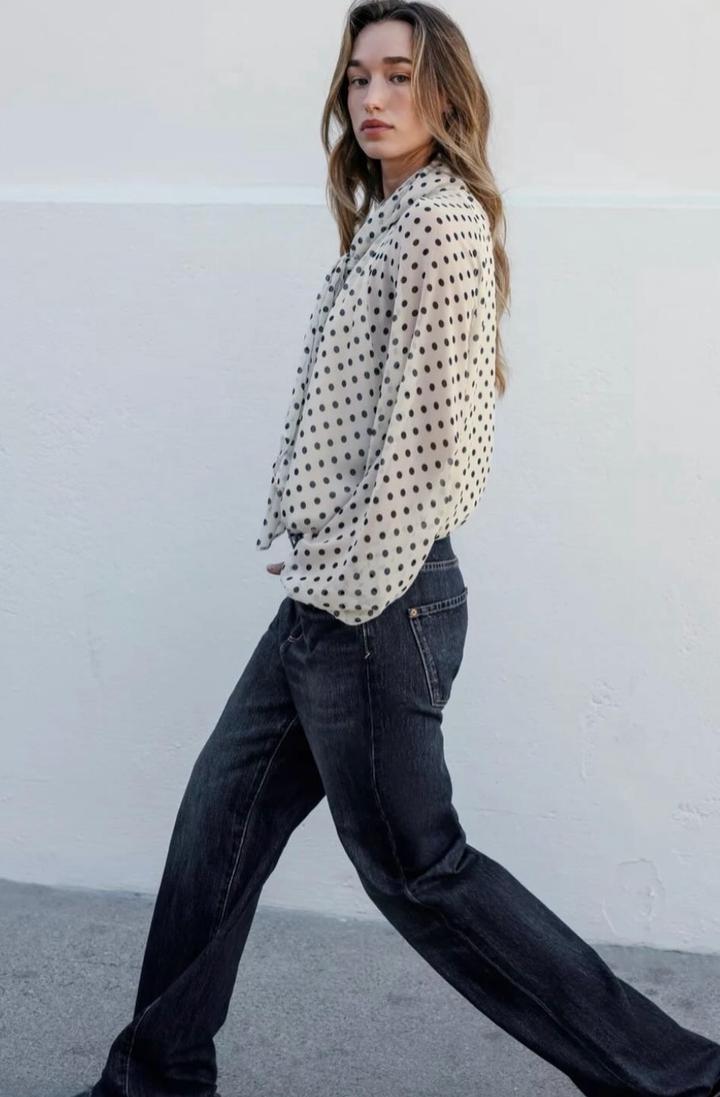 Блуза Zara dot polka