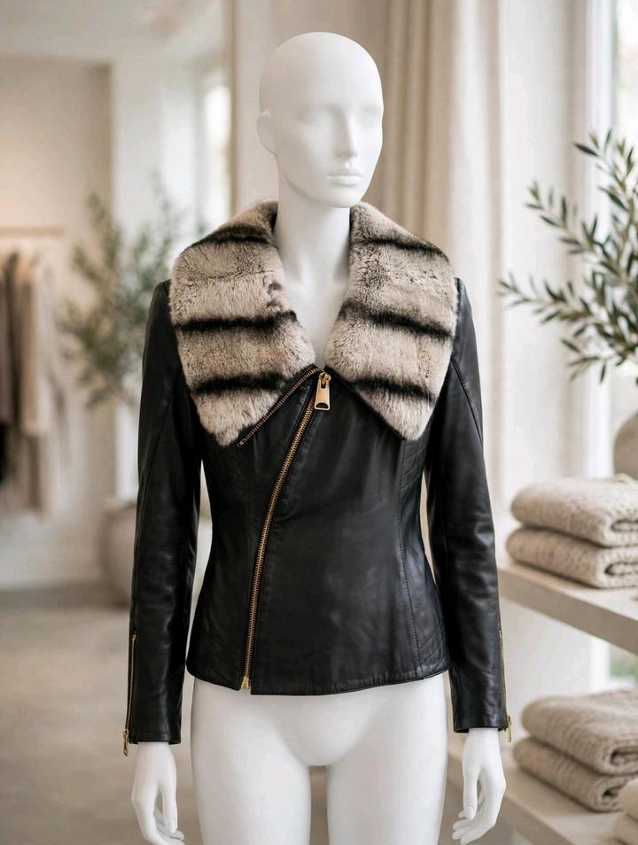 Кожаная куртка  RIPPLE MODA ITALY