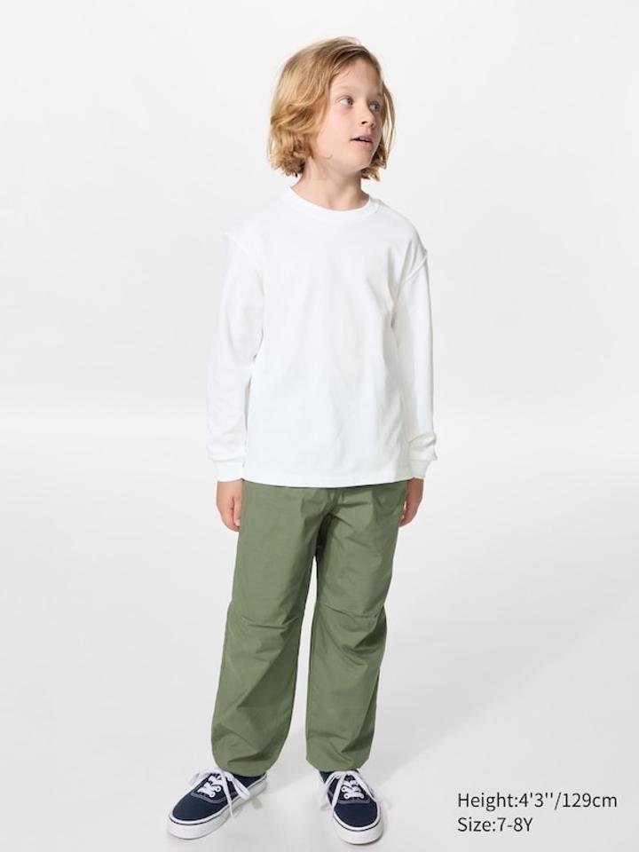 Детский термолонгслив Uniqlo Heattech Cotton Extra Warm