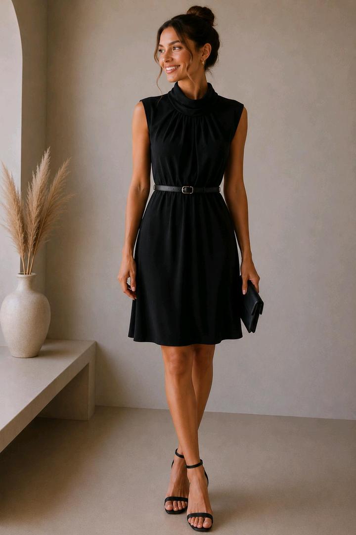 Черное платье Zara, S