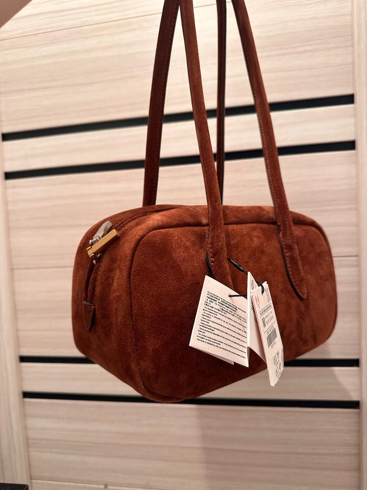 Zara Сумка из натуральной кожи