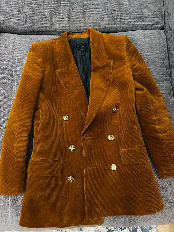 Пиджак Massimo Dutti из вельвета