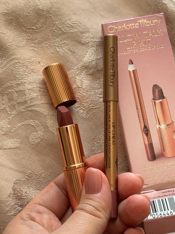 Мини набор для губ Charlotte Tilbury Pillow Talk