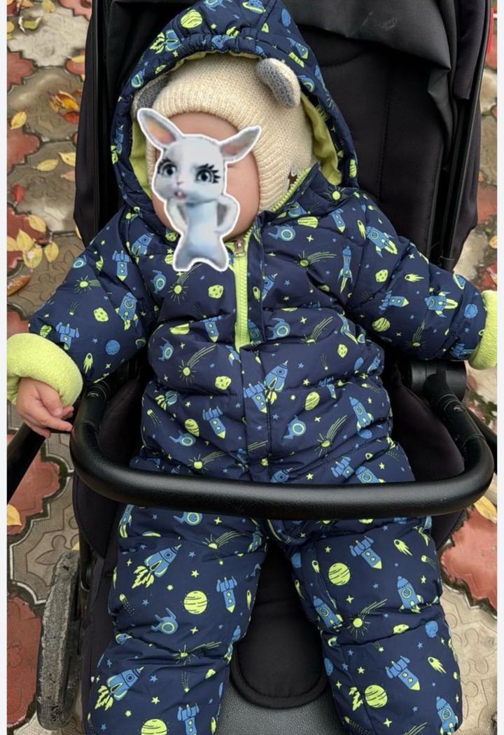 Baby Go Утепленный комбинезон для мальчика