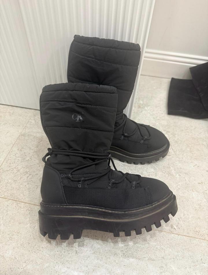 Женские зимние ботинки Calvin Klein