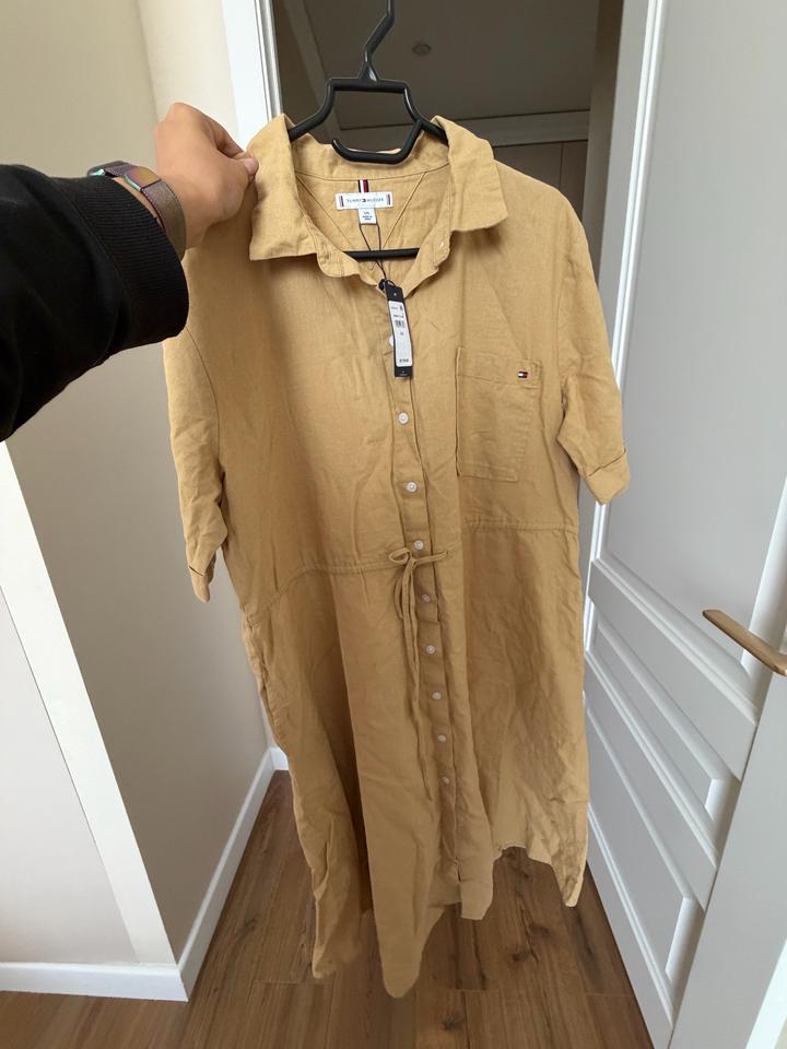 Платье лен Tommy Hilfiger