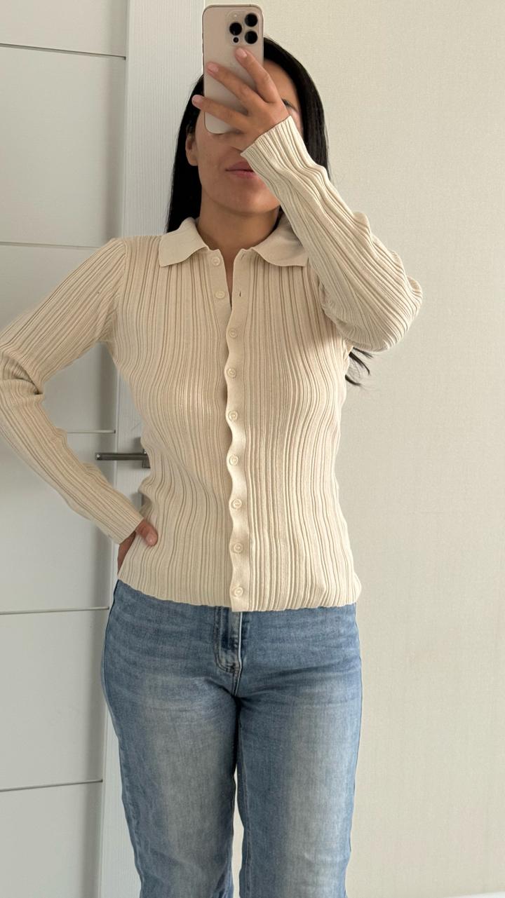 H&M Кардиган в рубчик