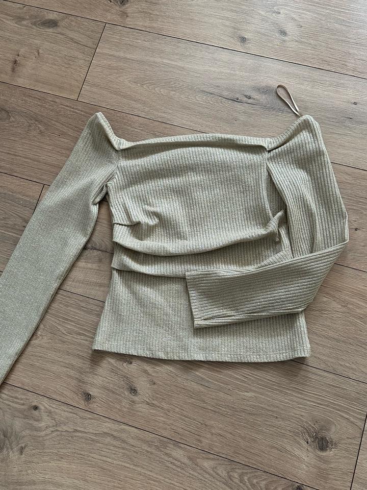 Топ блестящий Zara