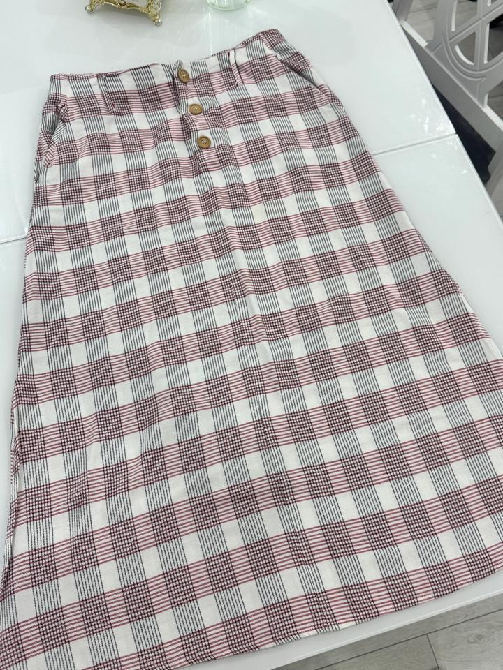 Mango Юбка в клетку