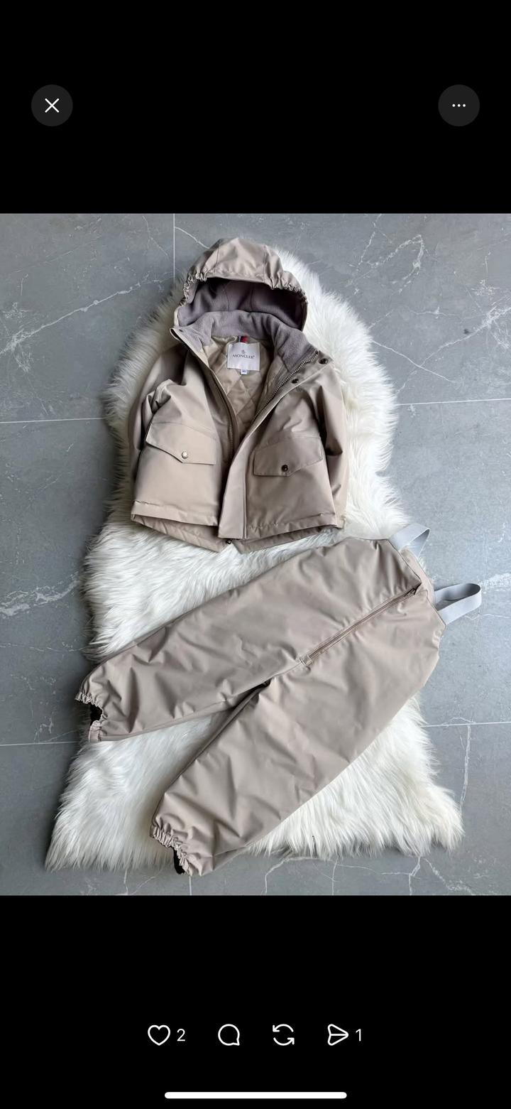 Moncler Осеннре комбинезоны детские