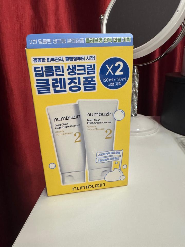 Пенка для умывания Deep Clean Fresh Cream Cleanser
