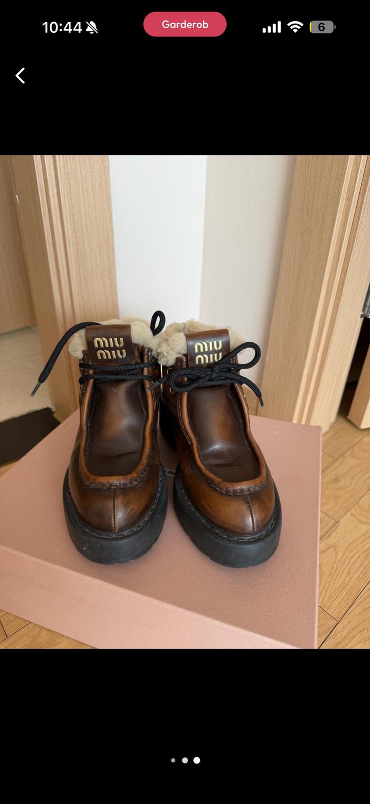 Ботинки Miu Miu
