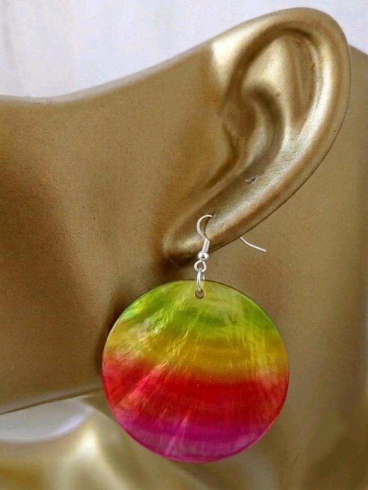 Серьги из ракушек