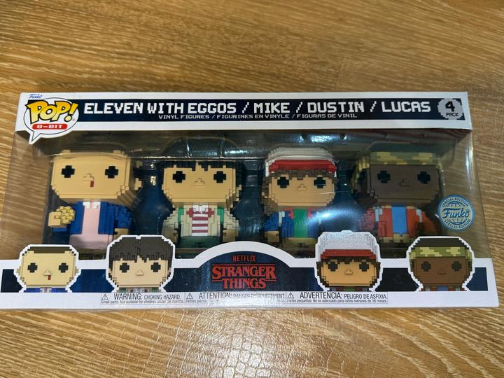 Funko eleven with eggos Mike Dustin Lucas