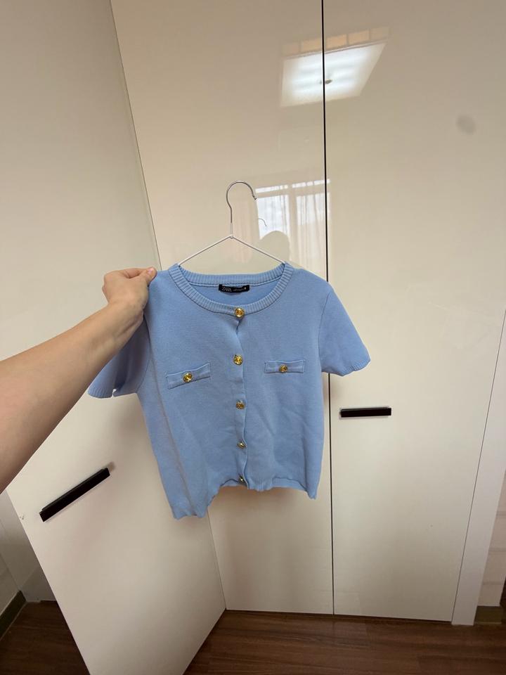 Трикотажный кардиган ZARA