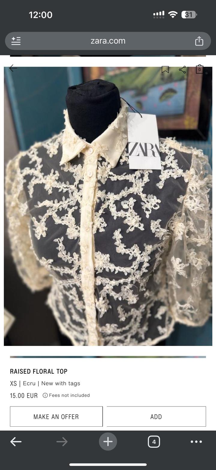 Новая Блузка Zara