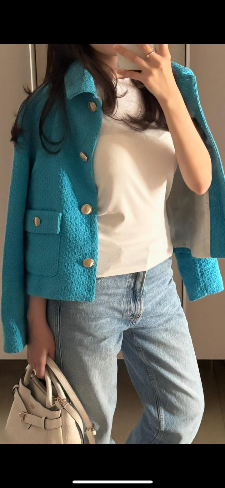 Твидовый жакет Zara