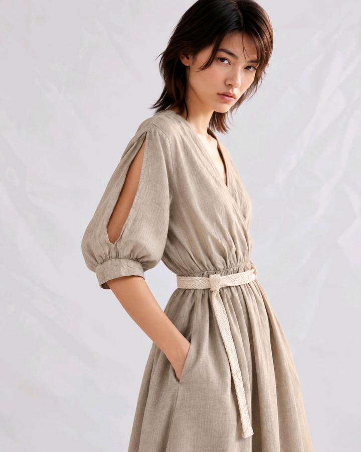 Atelier Luxe Льняное платье