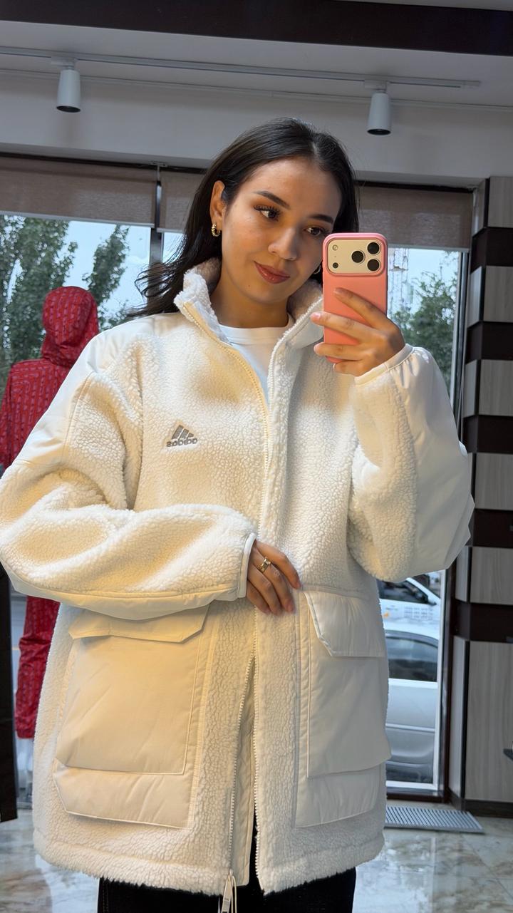 Куртка тедди  adidas