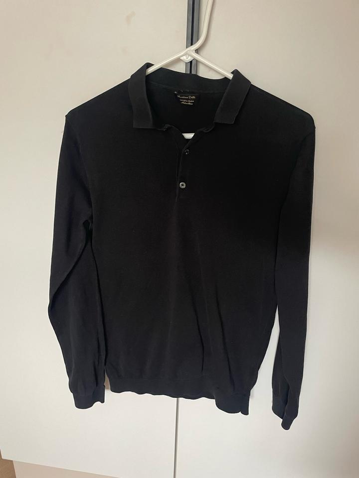 Поло с длинным рукавом Massimo Dutti
