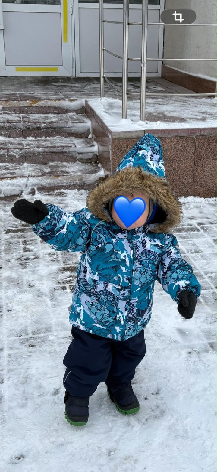 Huppa Зимний утепленный комбинезон для мальчика