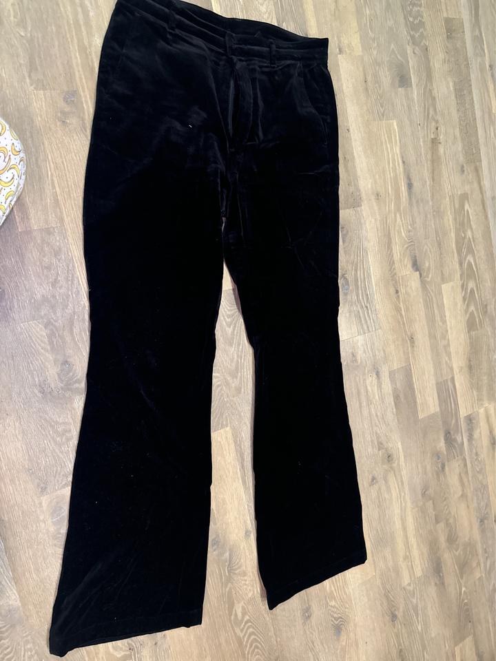 Бархатные брюки Massimo Dutti