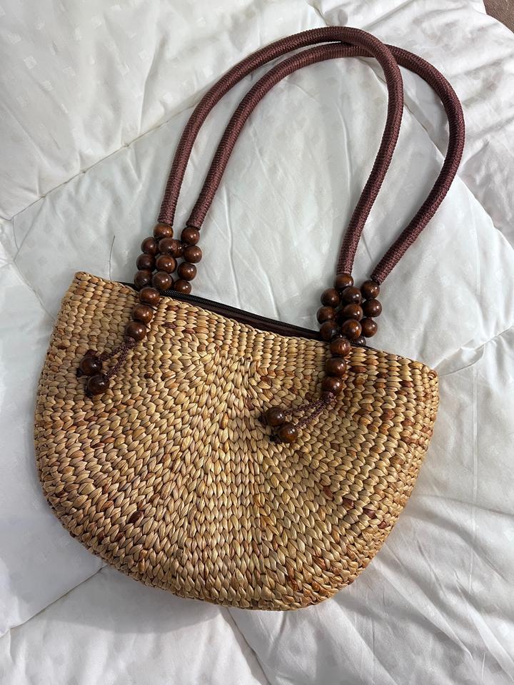 Handmade (ручная работа) Плетёная сумка