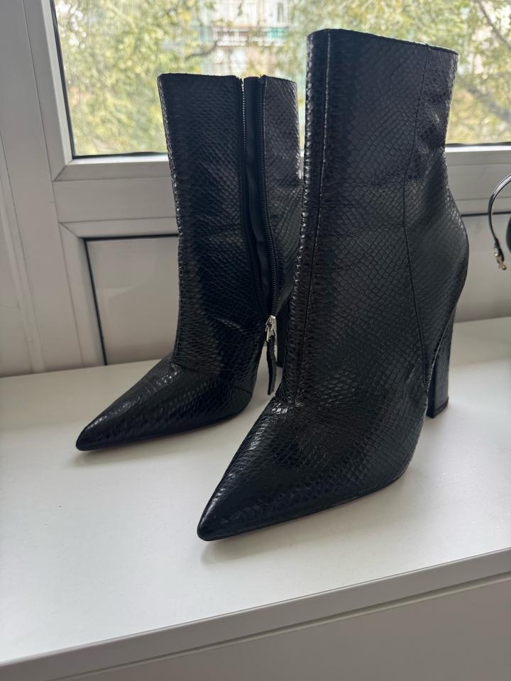 Topshop Женские ботильоны под змеиную кожу