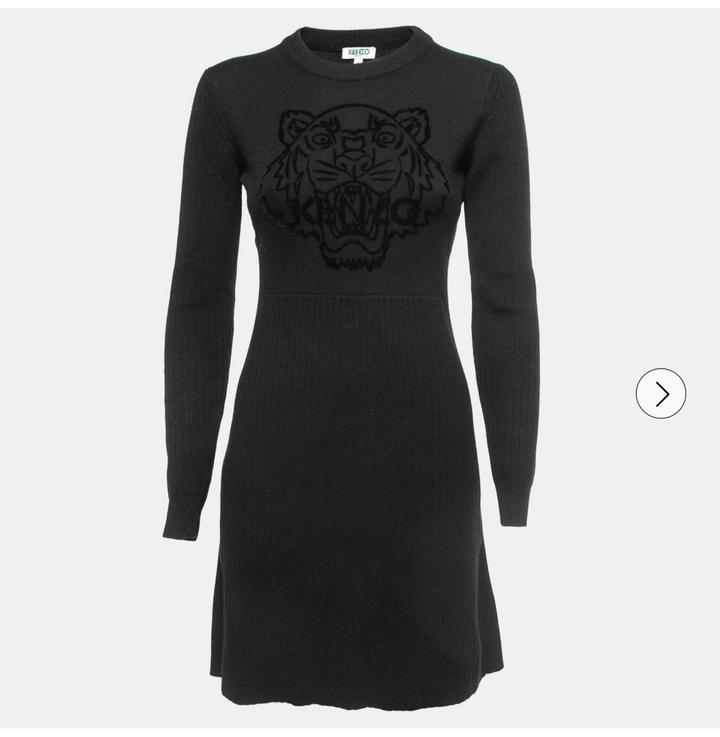 Шерстяное платье Kenzo