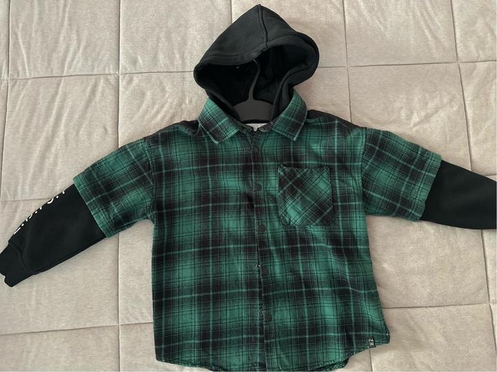 Рубашка из фланели Zara 122 рр