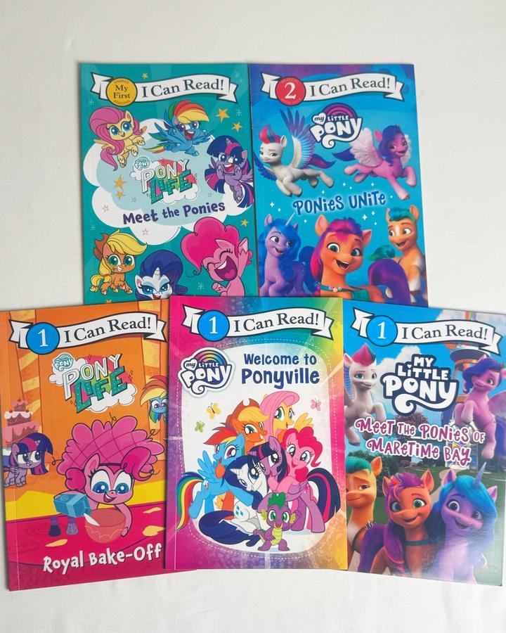 My Little Pony — I Can Read! Series (Комплект из 5 книг)