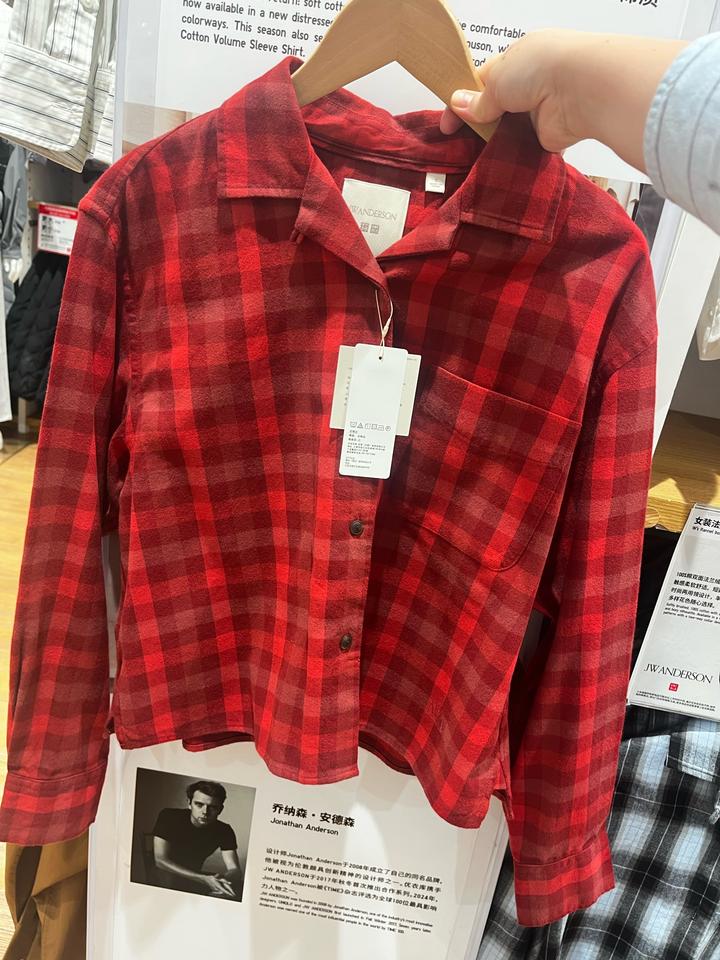 JW Anderson/ Uniqlo  рубашка