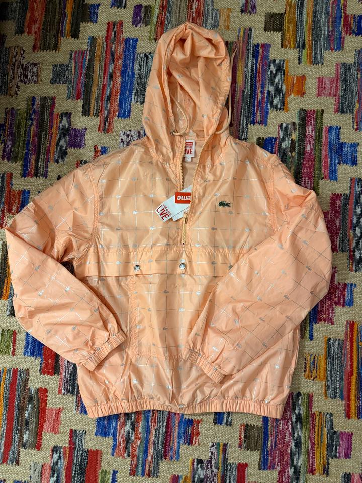 Ветровка Lacoste x Supreme