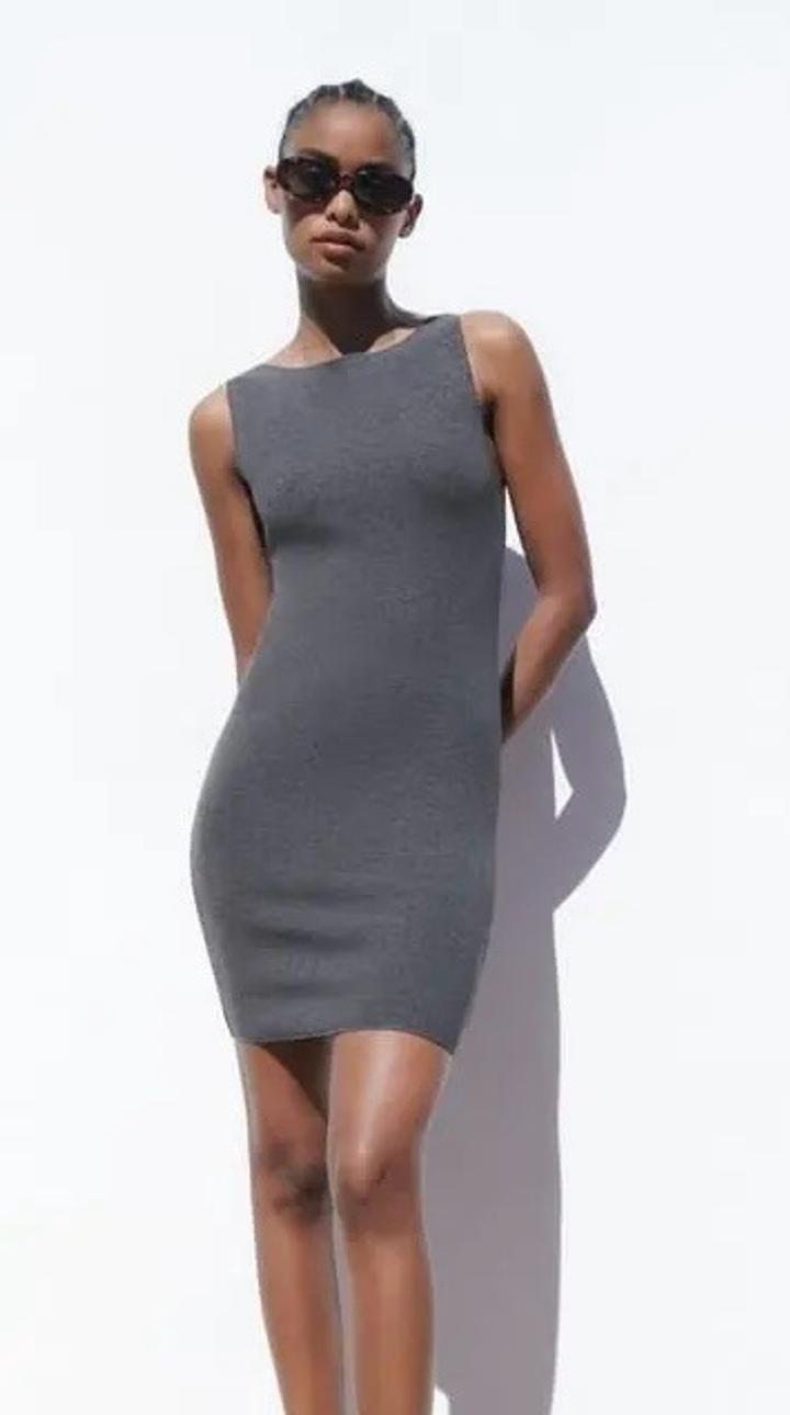 Трикотажное платье Zara
