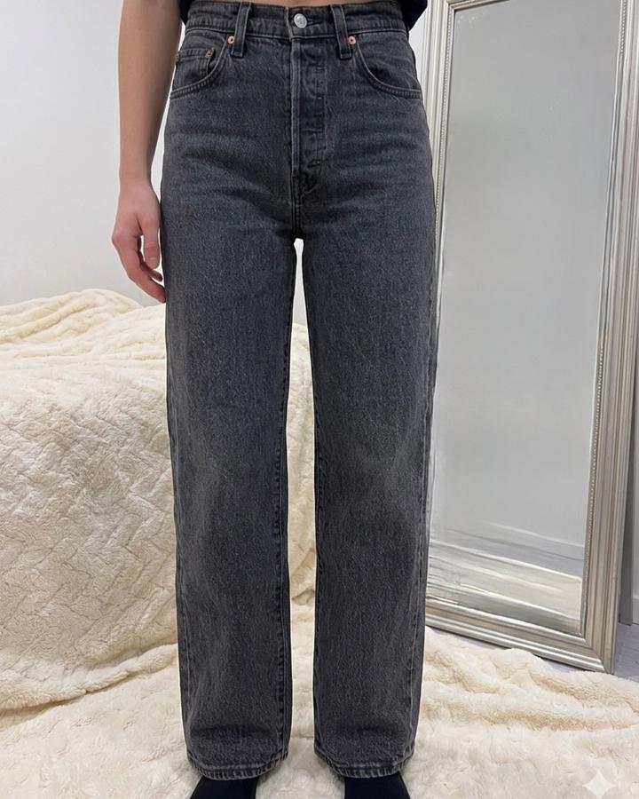 джинсы Levi's прямые высокие