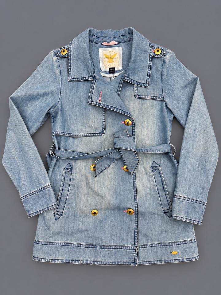 Джинсовый тренч Tommy Hilfiger для девочки 💙