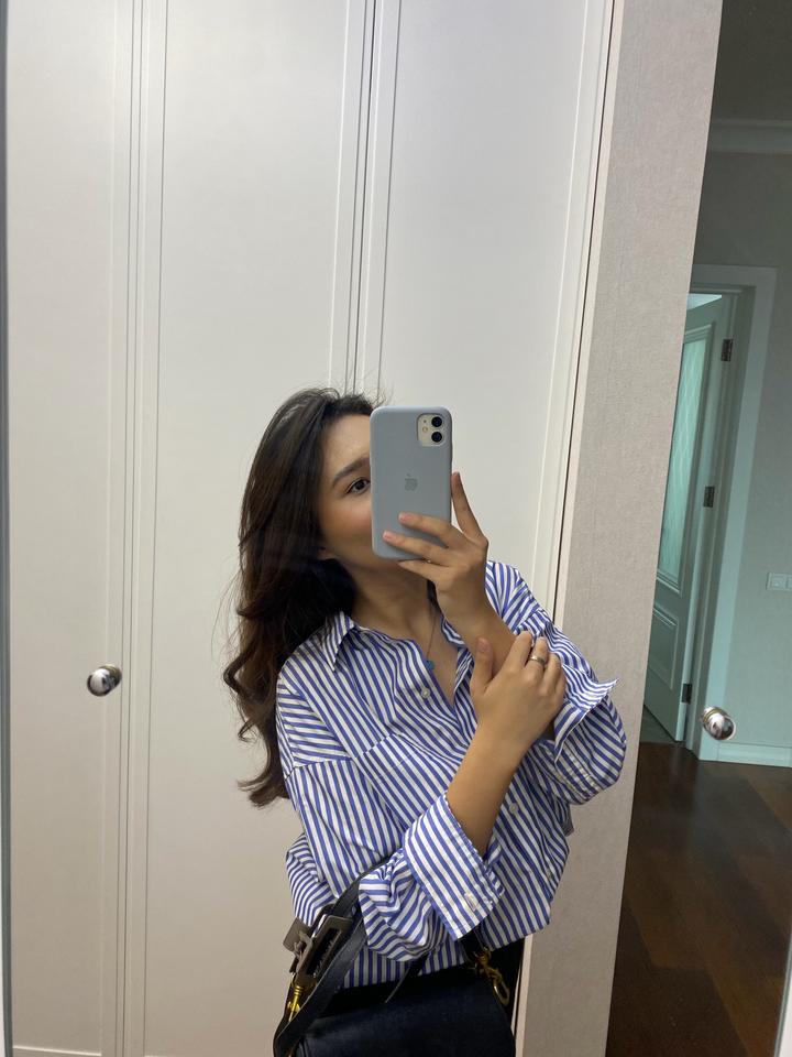 Uniqlo Рубашка в полоску