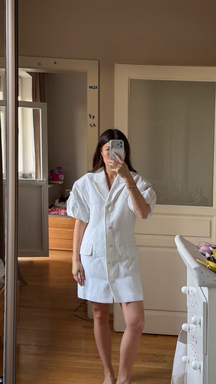 Белое платье Walk of Shame
