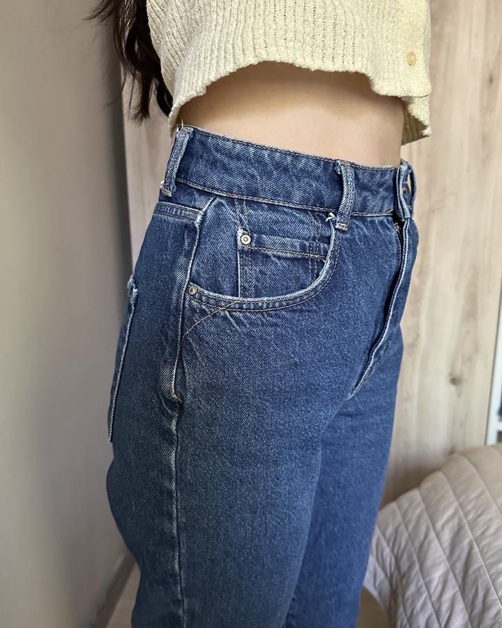 Zara Джинсы mom fit