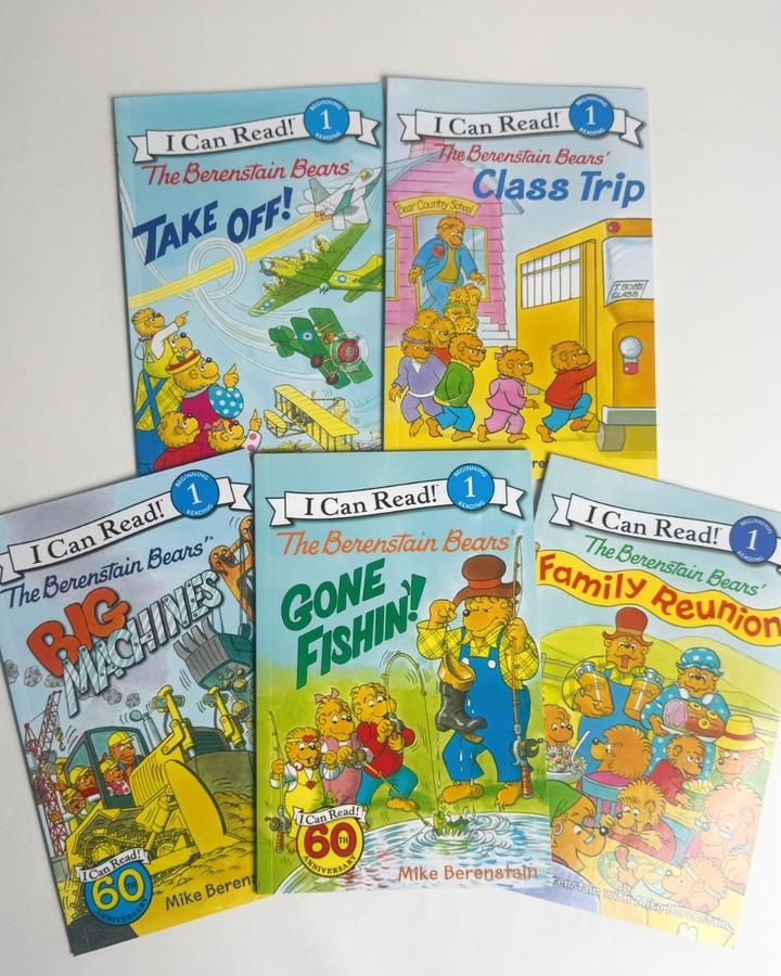 The Berenstain Bears — I Can Read (Комплект из 5 книг)